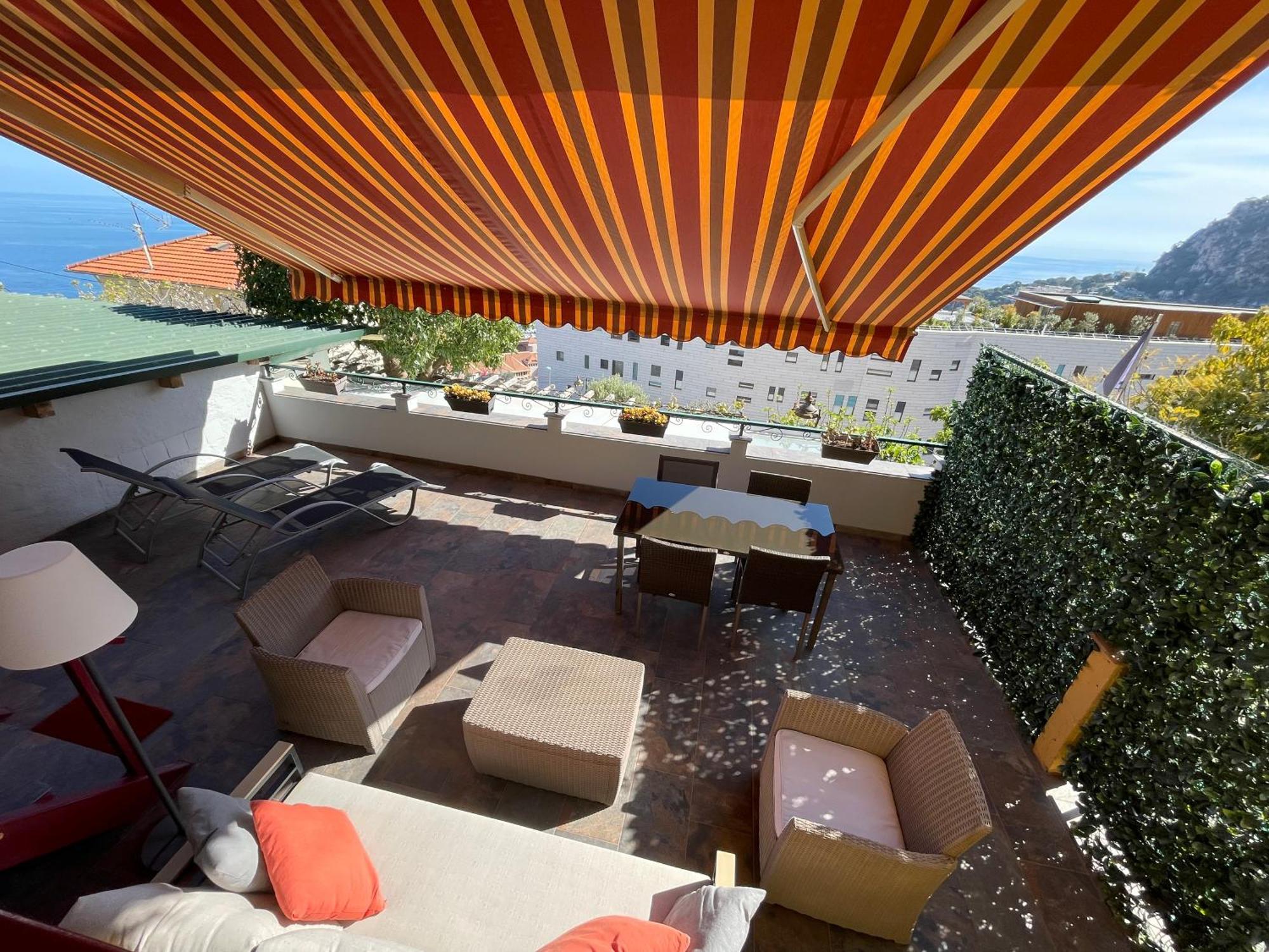 Appartement Jardin Exotique Cap-d'Ail Exterior foto